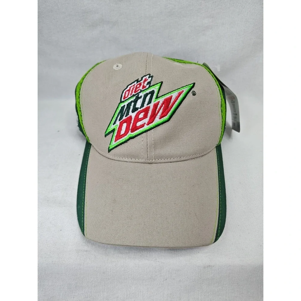 NWT Diet Mountain Dew NASCAR‎ Hendrick Racing Hat Baseball Strapback Embroidered
